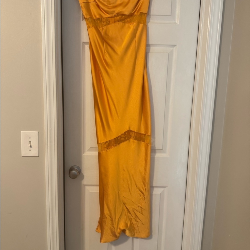 Elegant Gold Gown - Runaway Label